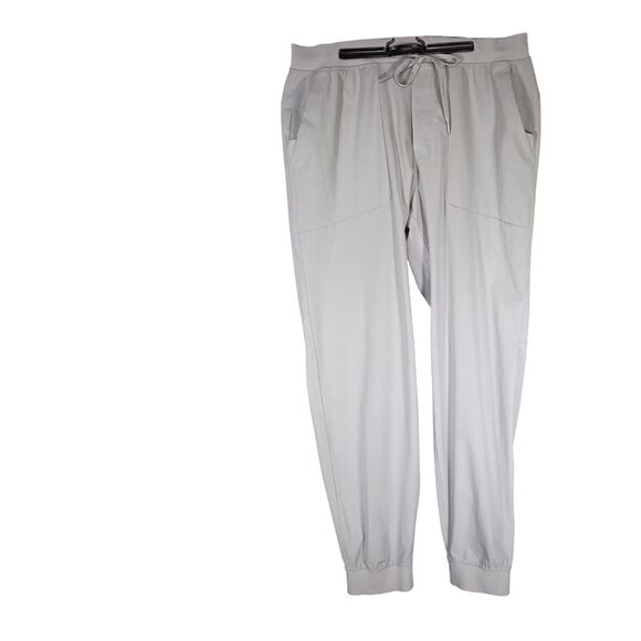 Lululemon ABC Jogger Pants Tall 32" Grey Silver Drop Mens XXL - Picture 1 of 4